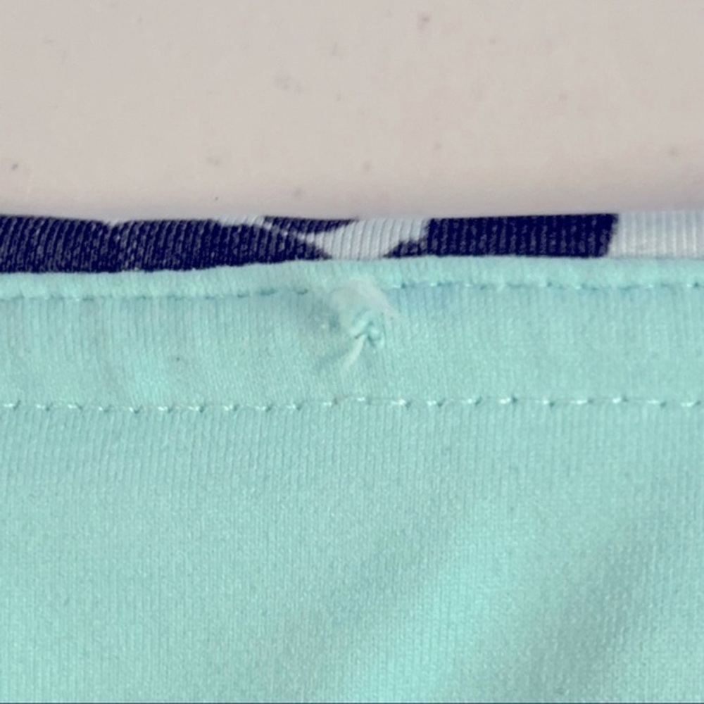 Lululemon Pleat To Street‎ II Teal Blue Spotted Skirt Size 2 - Picture 13 of 13